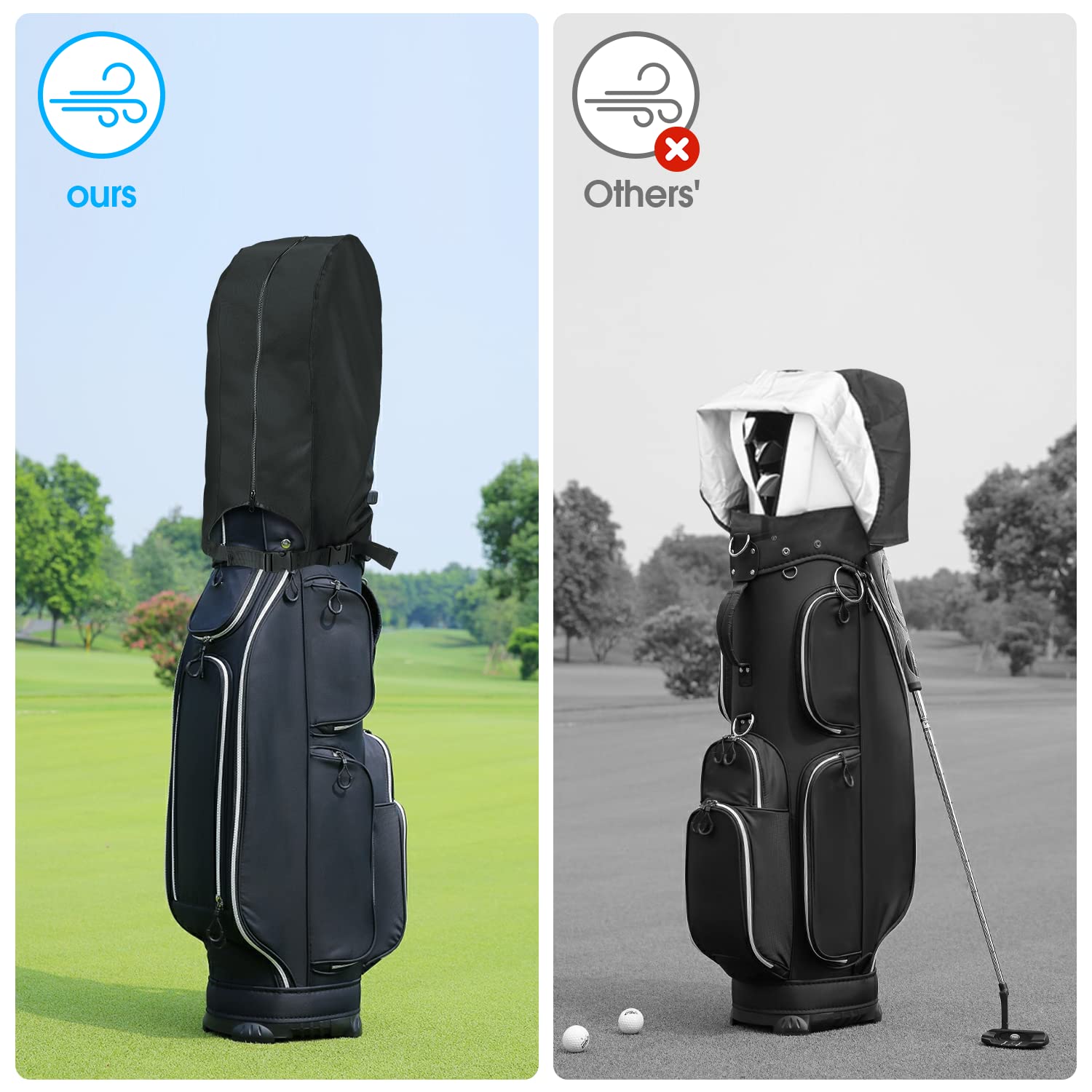 Amazon.com : Rilime Golf Bag Rain Cover - Waterproof Golf Bag Cover Hood for Men Women,for Stand Bags & Carry Cart : Sports & Outdoors Amazon.com : Rilime Golf Bag Rain Cover - Waterproof Golf Bag Cover Hood for Men Women,for Stand Bags & Carry Cart : Sports & Outdoors