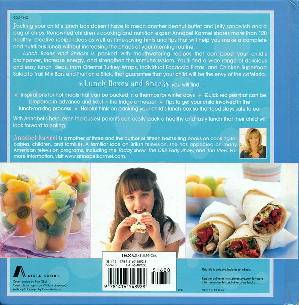Lunch Boxes and Snacks: Over 120 healthy recipes from delicious sandwiches and salads to hot soups and sweet treats