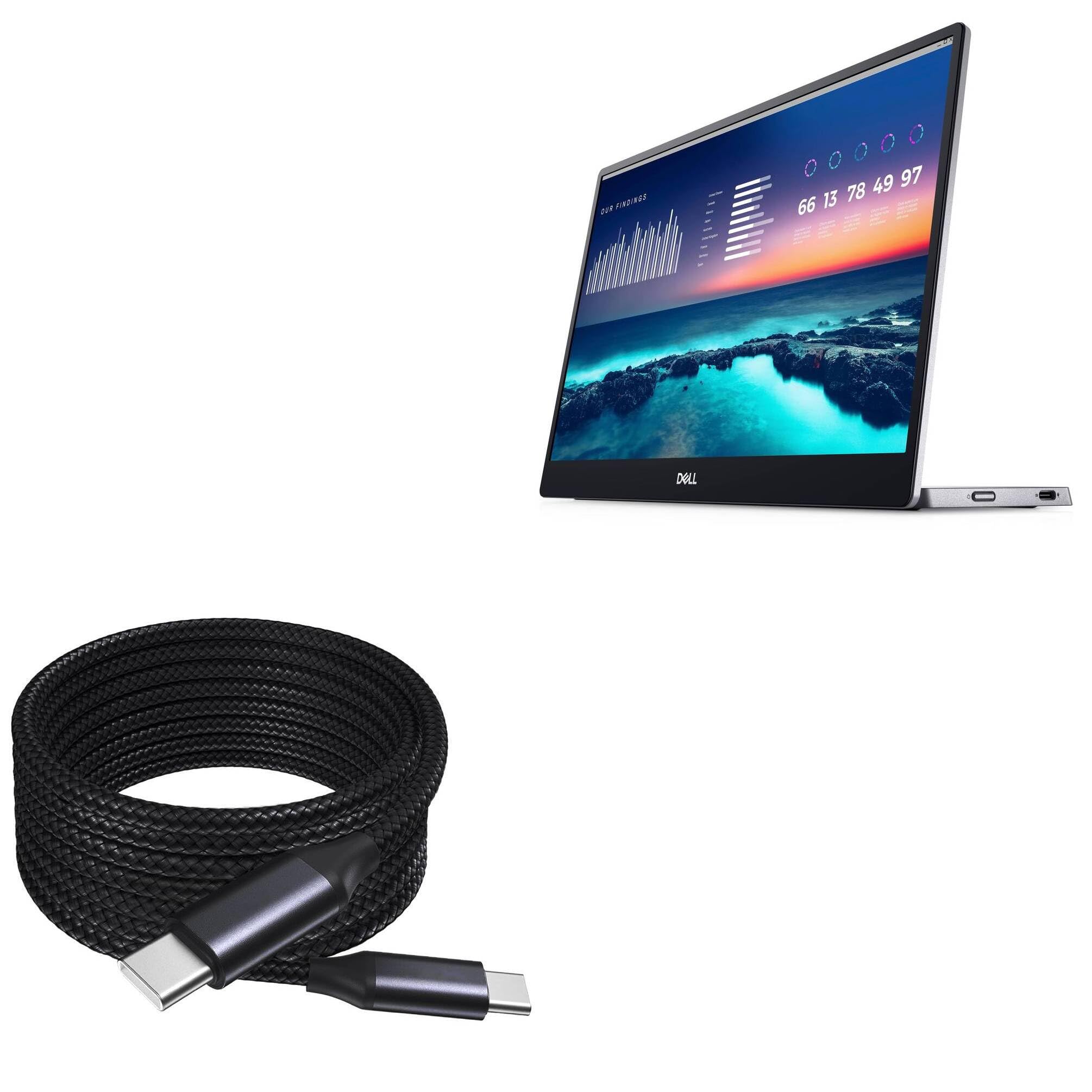 Amazon.com: BoxWave Cable Compatible with Dell P1424H - DirectSync