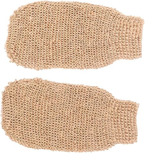 Miniatura 7 de Guantes de baño para la espalda y cuerpo, exfoliante de yute, guante de baño para ducha, sauna