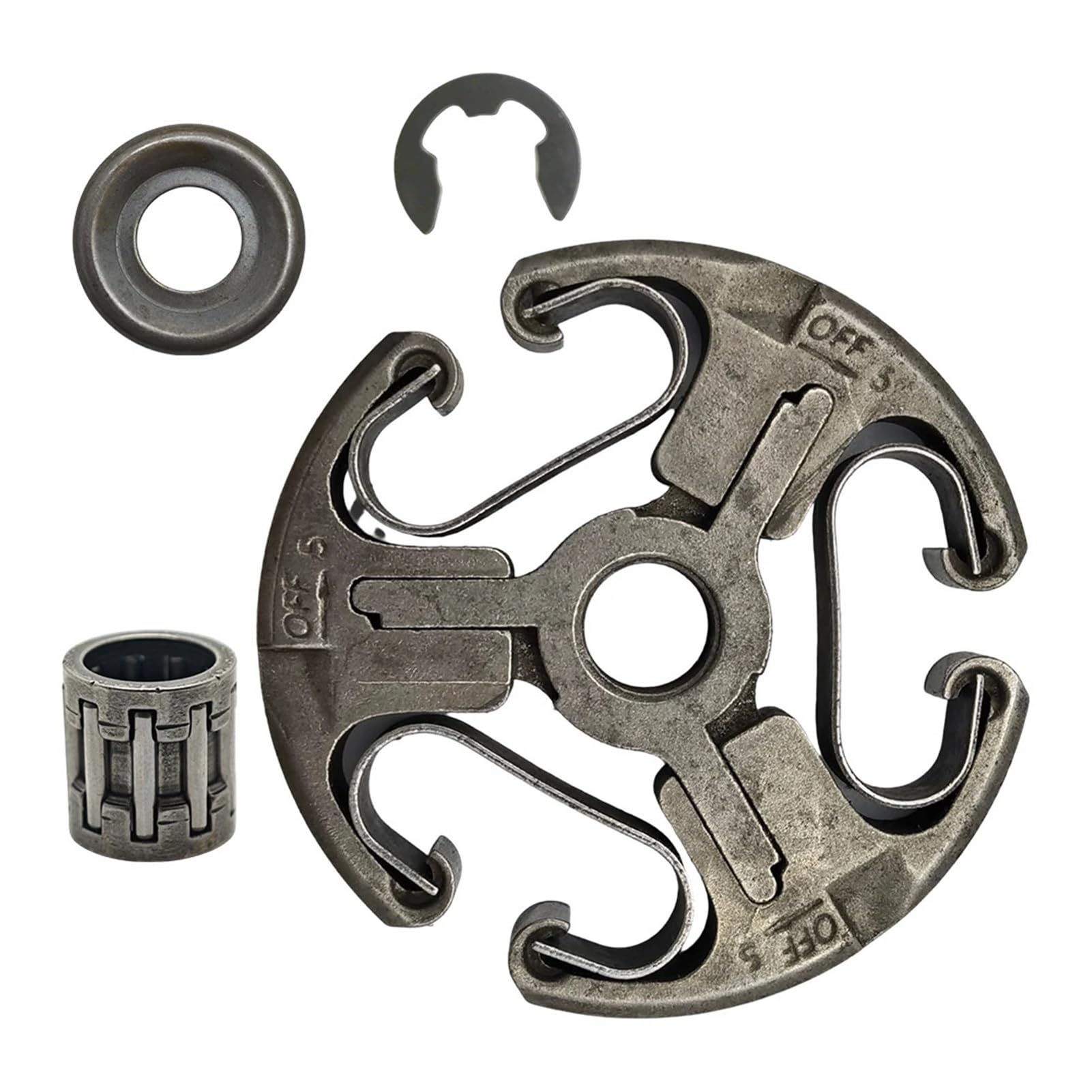 QHLNXSA for Jonsered 2063 2065 2071 2162 2165 2171 Chainsaw Garden Tool Part Clutch Assembly Bearing Washer E-Clip