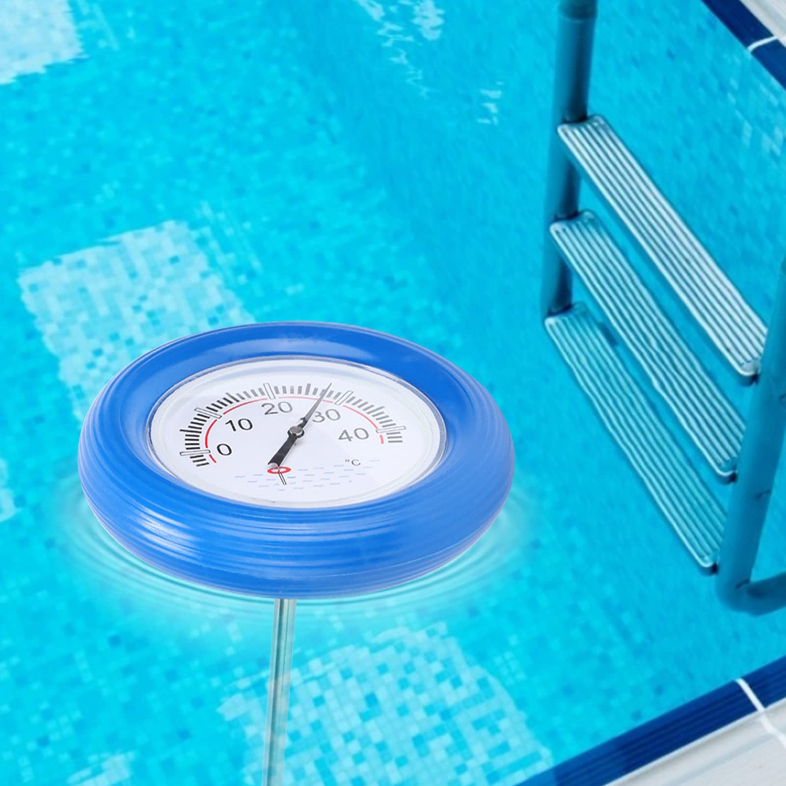 Termometr Basenowy Wodoodporny Pływający Termometr Basen Spa Wanna z Hydromasażem Miernik Testowy Temperatury Wody