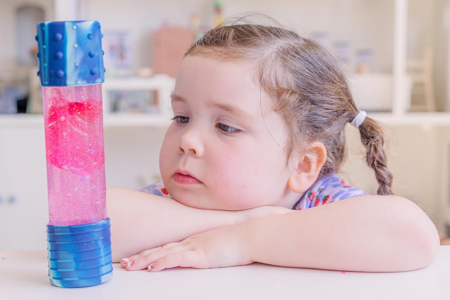 Jellystone Designs DIY Refillable Calm Down Bottle – Sensory Bottle for Kids – Customizable Glitter Fidget Toy for Calm Play, Sensory Activities & Focus, Assortment