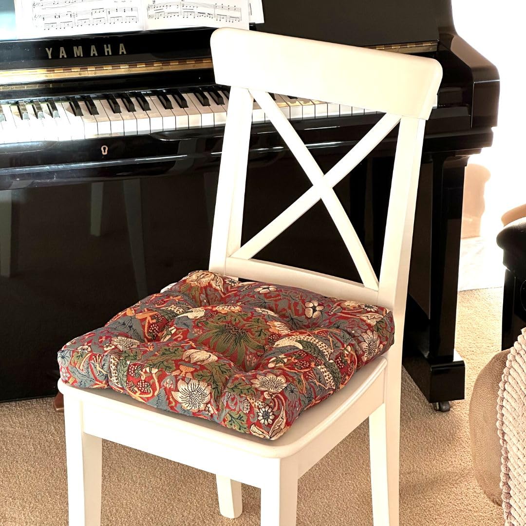 Coussin de piano Signare tapisserie William Morris élégance et confort