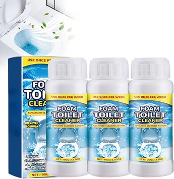 Foam Toilet Cleaner, 2025 New Toilet Bowl Cleaner, Advanced Bathroom Cleaner for Home, Powerful Instant Bowl Cleaners for Toilets Squatting Pans 3