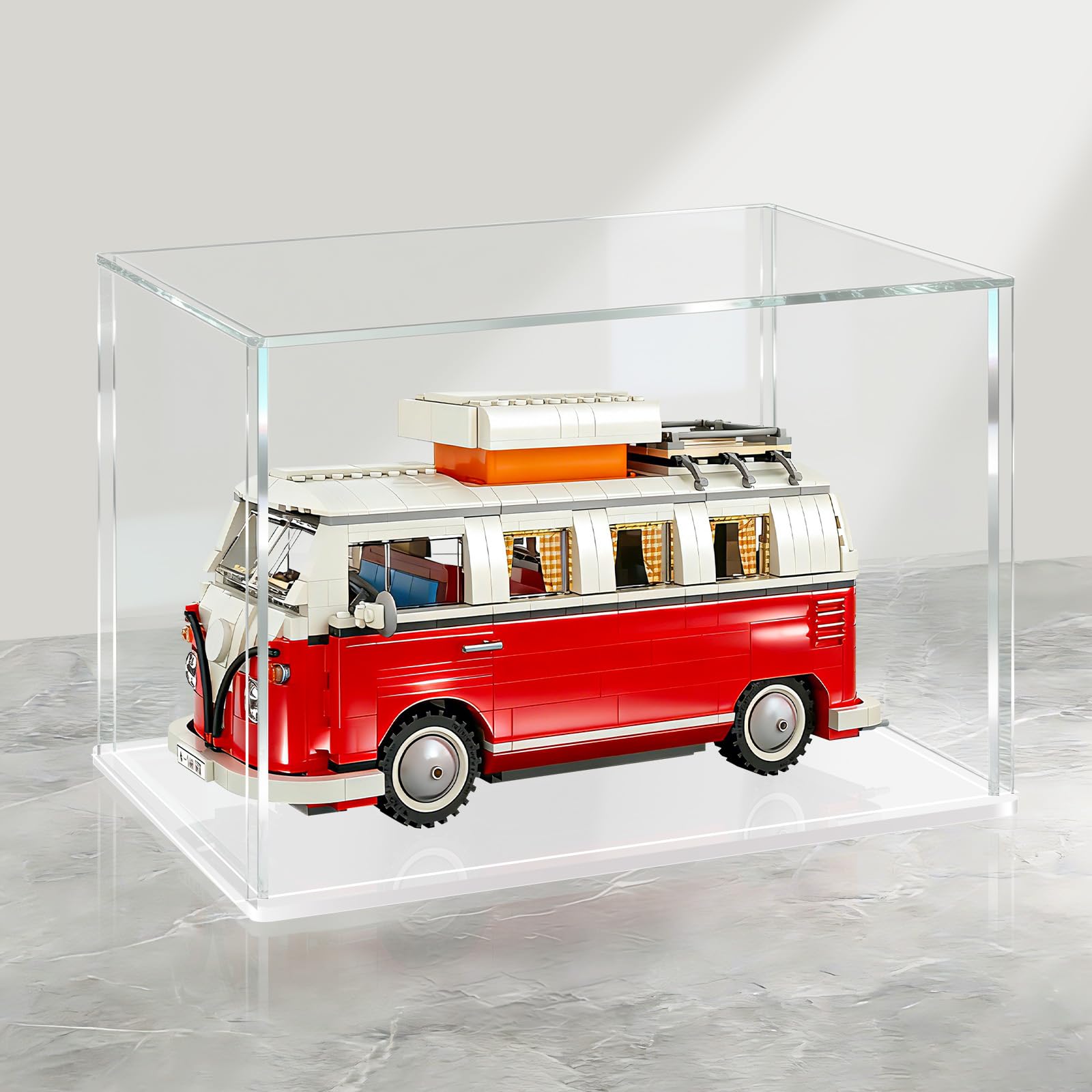 LANSCOERY Vitrine en acrylique pour dioramas, 30,5 x 20,1 x 20,1 cm