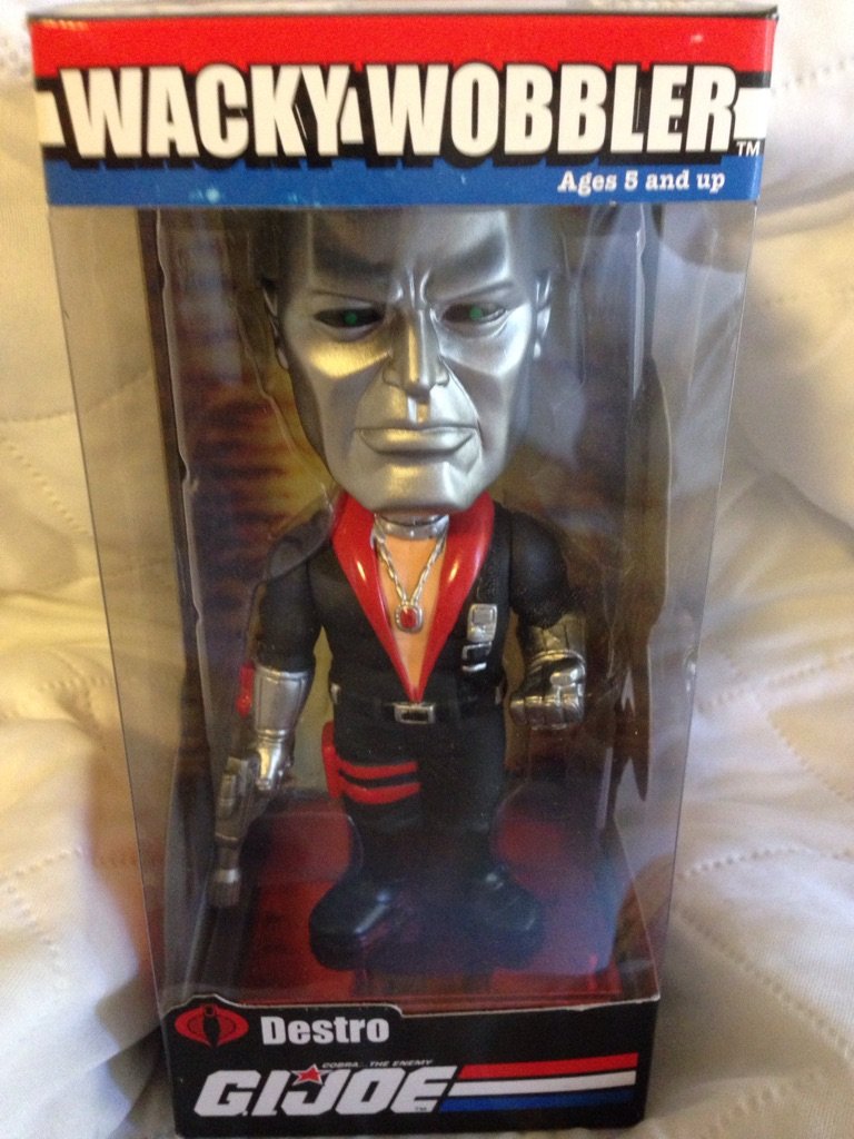 G.I. Joe Wackelkopf-Figur Classic Destro 18 cm