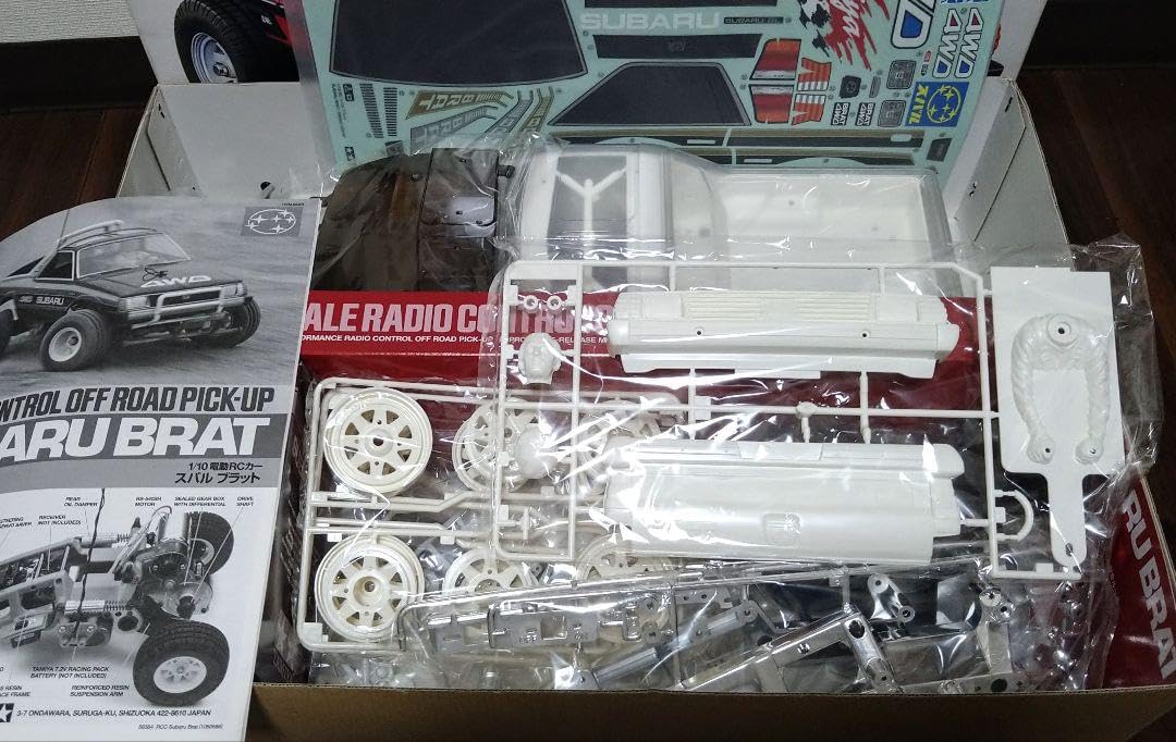 タミヤ 1/10 RC スバルブラット 再販初回限定メッキフレームver Amazon | タミヤ 1/10 RC スバルブラット 再販初回限定メッキ