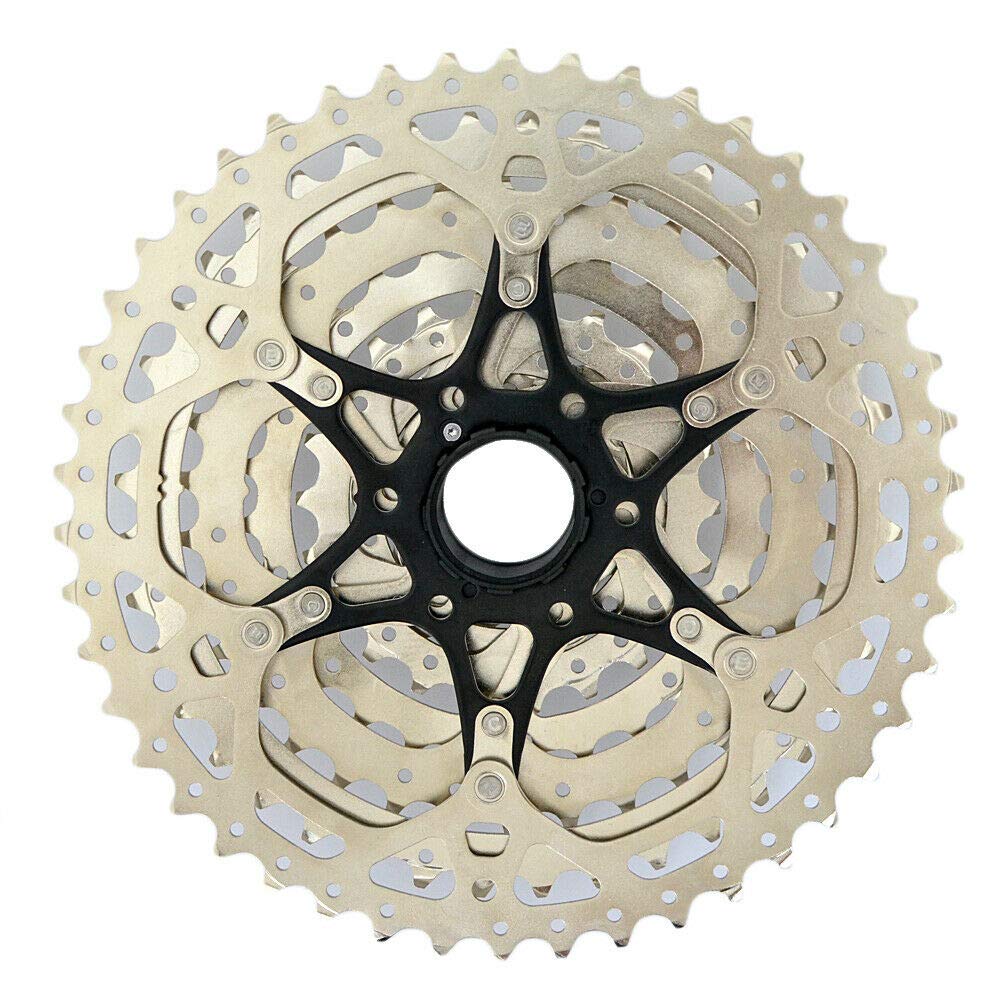 Amazon | SunRace CM983 11-46T 9 Speed Wide Ratio Cassette, Silver