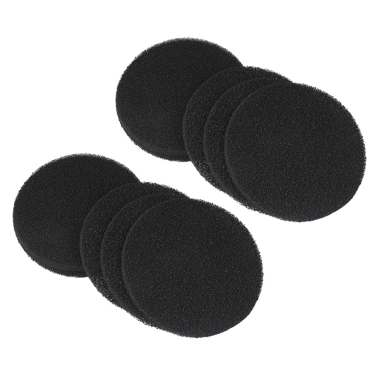 Filtres à charbon actif ORFOFE ronds en coton pour poubelle à compost domestique (lot de 12)