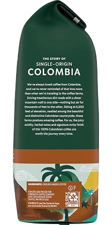 Starbucks Colombia Ground Coffee, 12 oz
