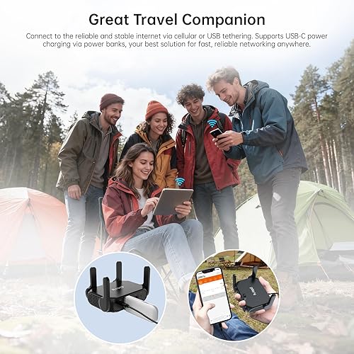 Miniatura 8 de AX3000 WiFi 6 Router | Router inalámbrico Gigabit de doble banda para el hogar, negocios y juegos | Compatible con EasyMesh | Soporte OFDMA MU-MIMO