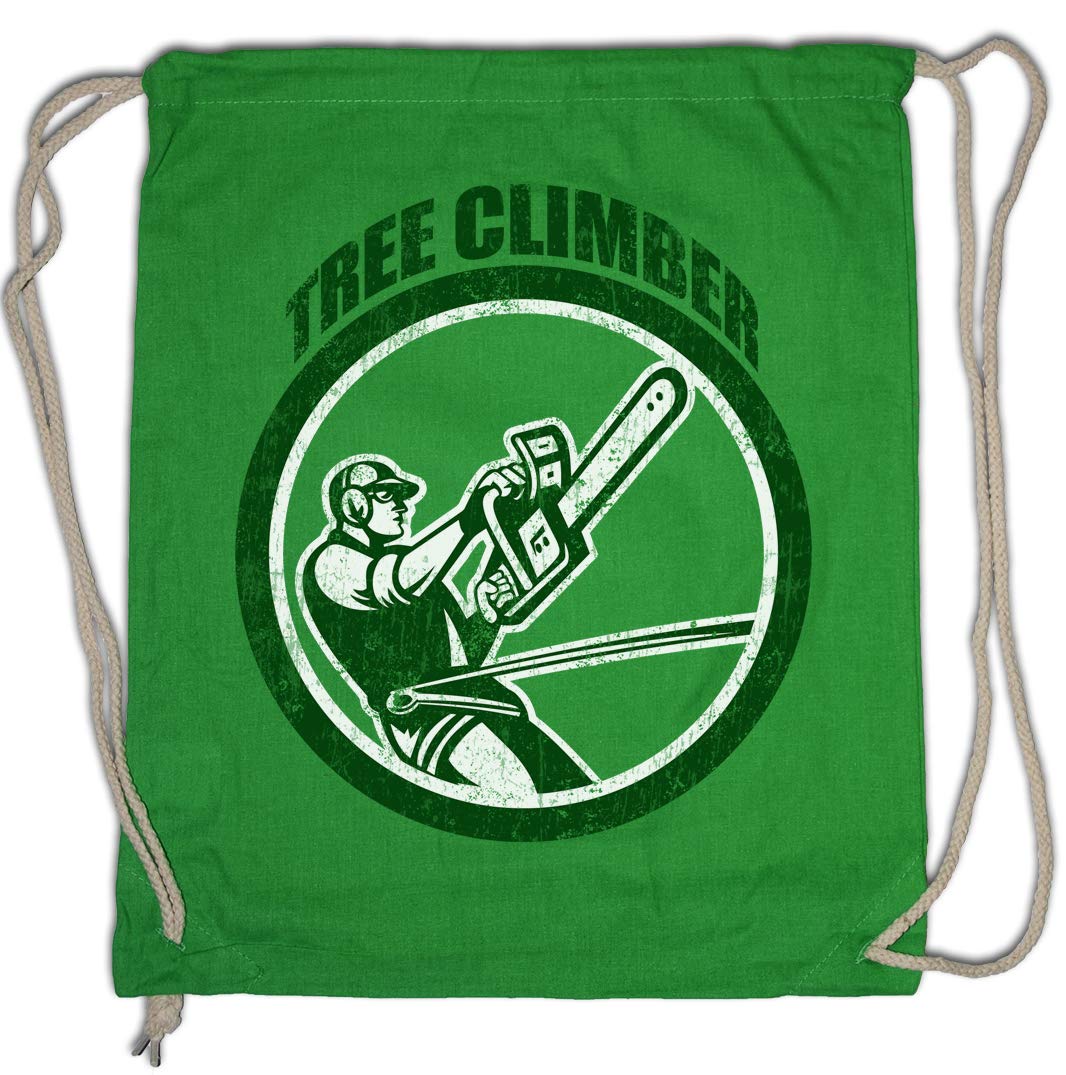 Urban Backwoods Tree Climber II Turnbeutel – Sporttasche Aus 100% Baumwolle, 38 X 46 Cm