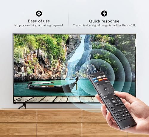 Miniatura 3 de XRT136 Control remoto universal, compatible con televisores inteligentes VIZIO D-Series M Serie P Serie V UHD LED LCD