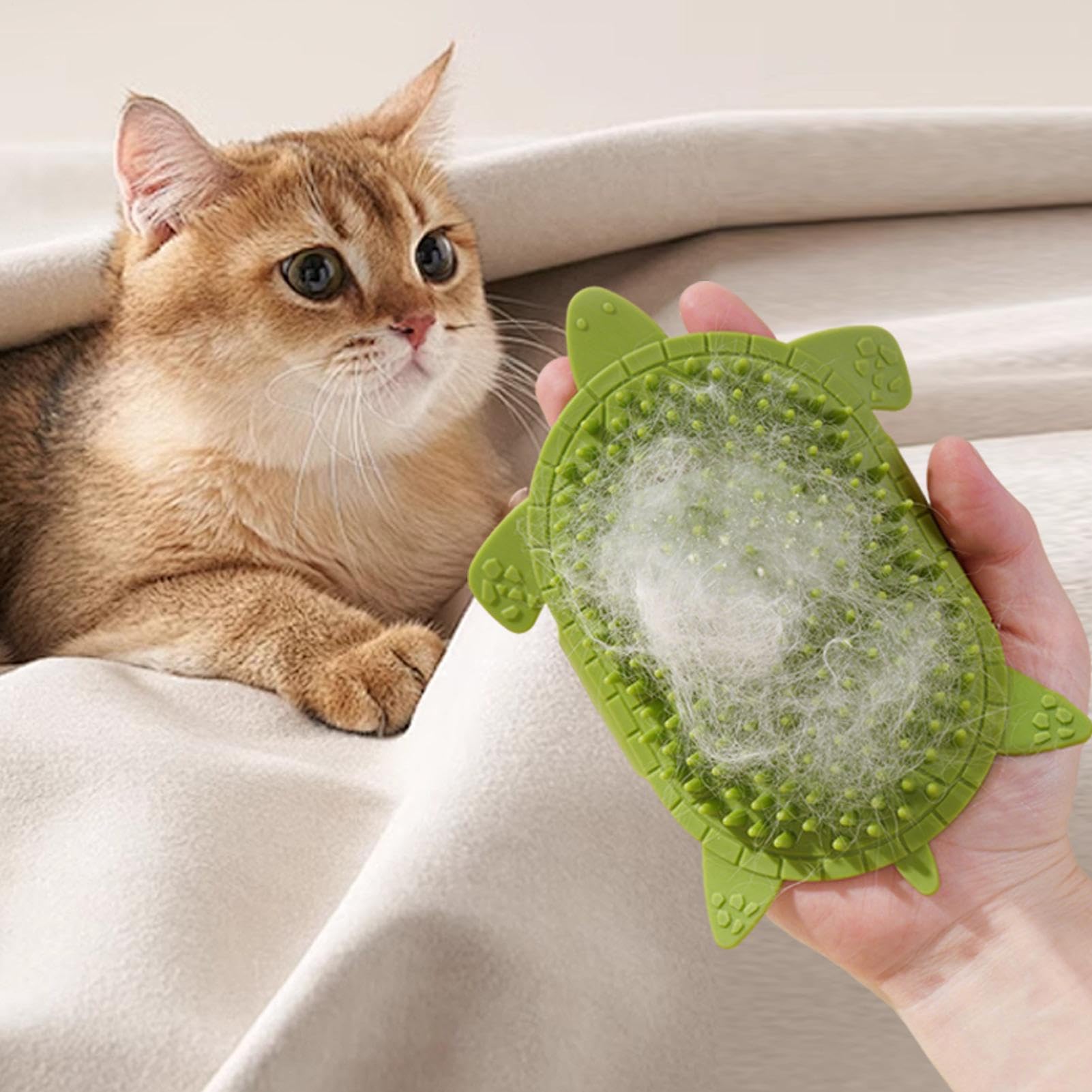 Toilettage Autonome pour Chat,Coin de Frottement pour Chat - 203 Dents Imperméable Tondeuse Sangle en Silicone Outil de Massage pour la Saison de Entretien Quotidien Intérieur Salon Voyage