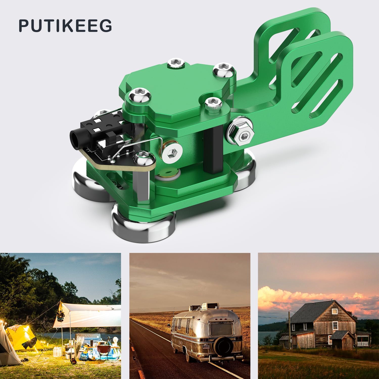 Putikeeg CW Morse Code Straight Key - Magnetic return is Putikeeg CW Morse Code Straight Key - Magnetic return is