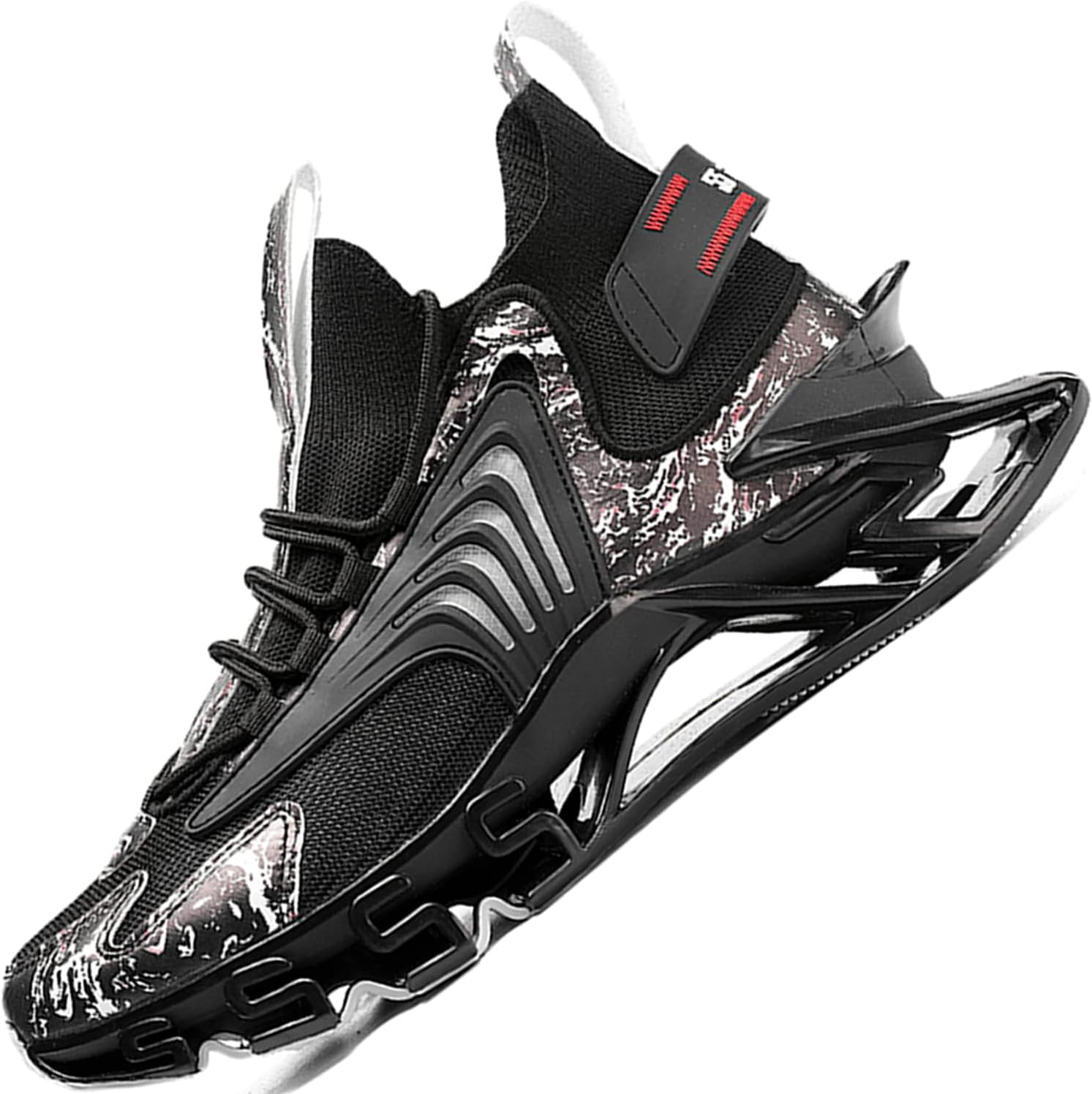 Sneakers Shoes for Men Running Shoe Mens Trail Air Fashion Sport Man Athletic Men's Basketball Walking Casual Hiking Male Black White Blue Size Runner Breathable Women Boys Kids