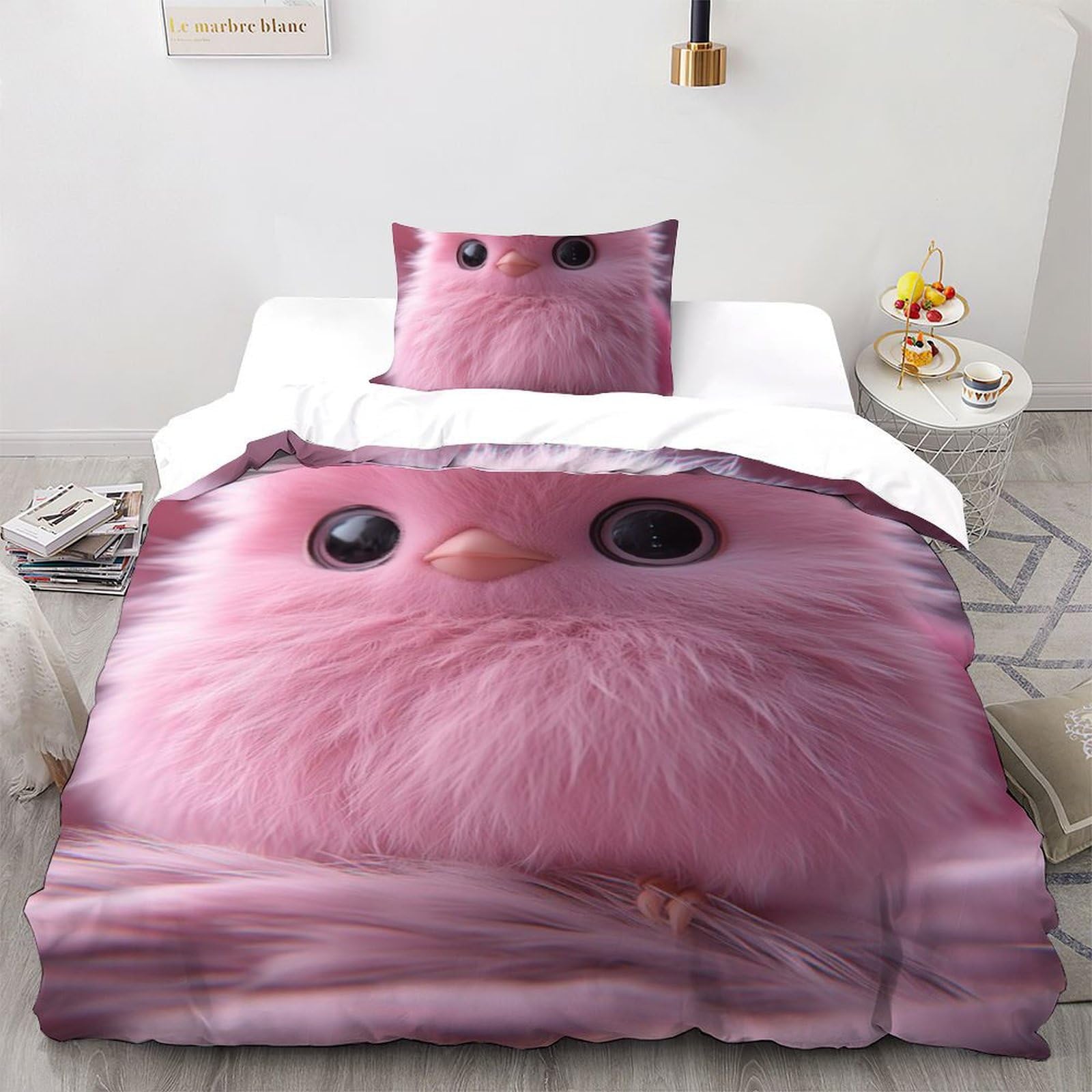 Housse de couette 135x200cm pour créer une chambre d'enfant animaux