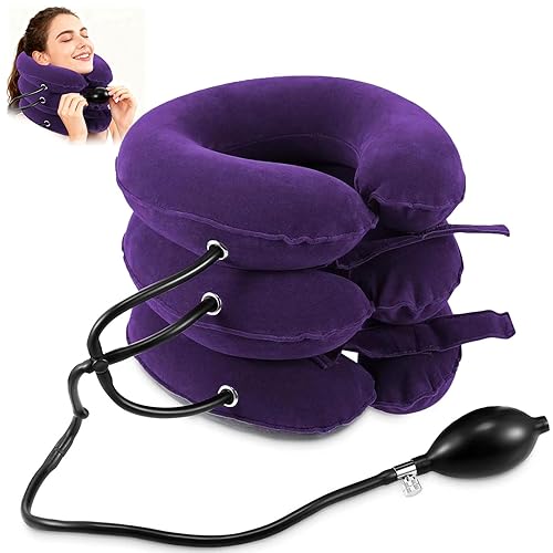 Neck Stretcher Cervical Neck Traction Device Neck Pain Relief Adjustable