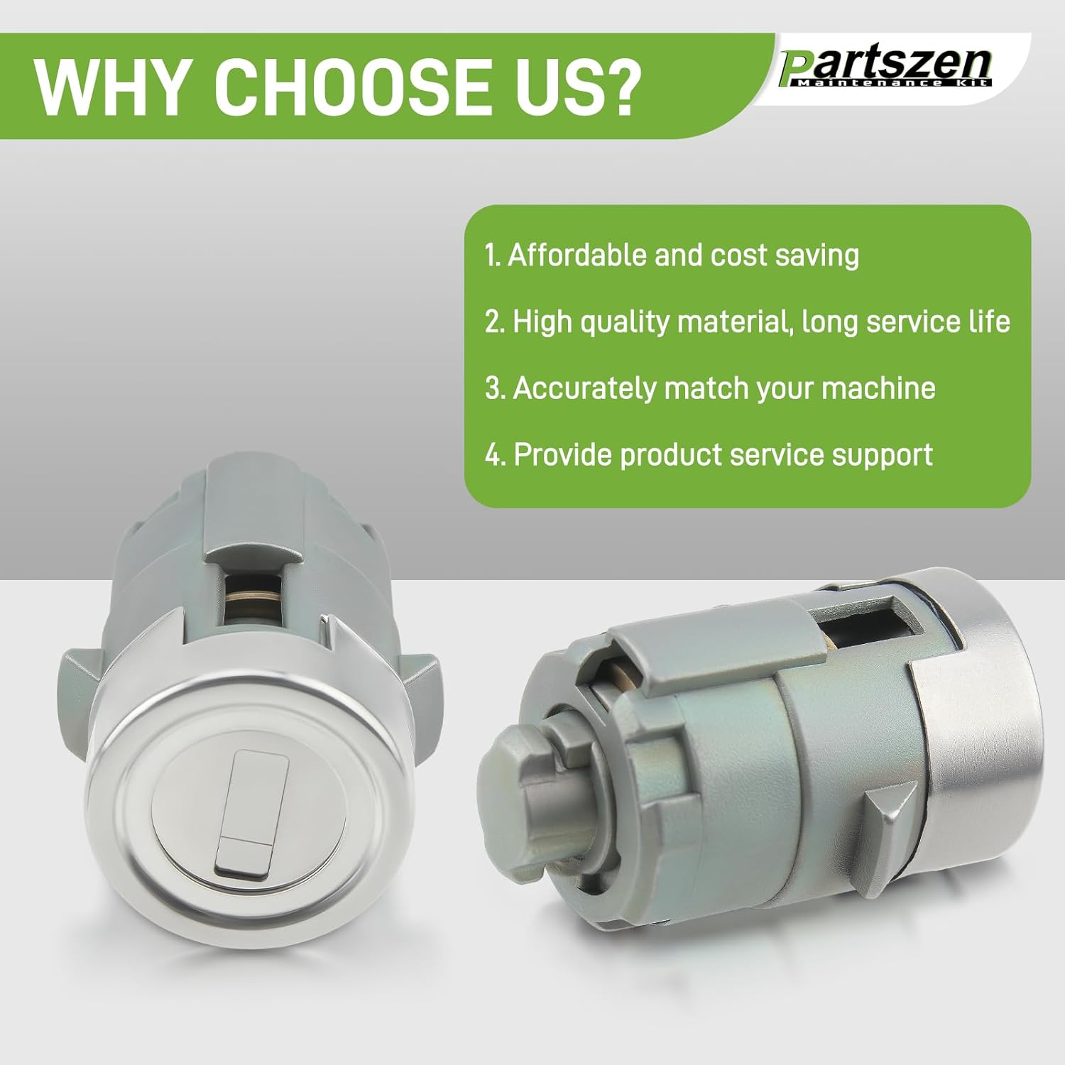 707835 15298924 Ignition Switch Door Lock Cylinder and Keys Fit for Chevrolet Avalanche Silverado Suburban 1500 2500 Tahoe for GMC Sierra 1500 2500 2001-2007