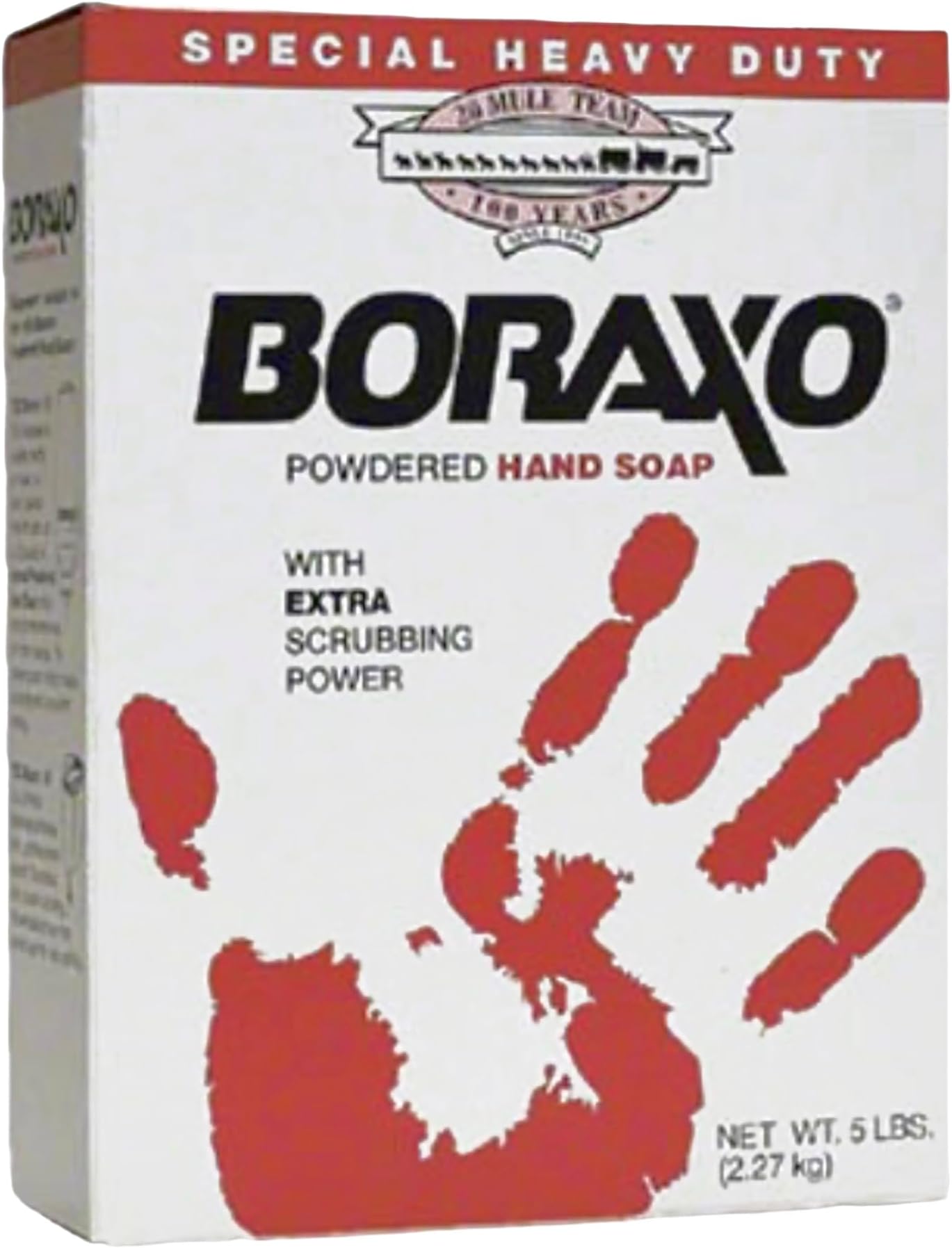 Boraxo Heavy Duty Powdered Hand Soap 5lb Box Beauty