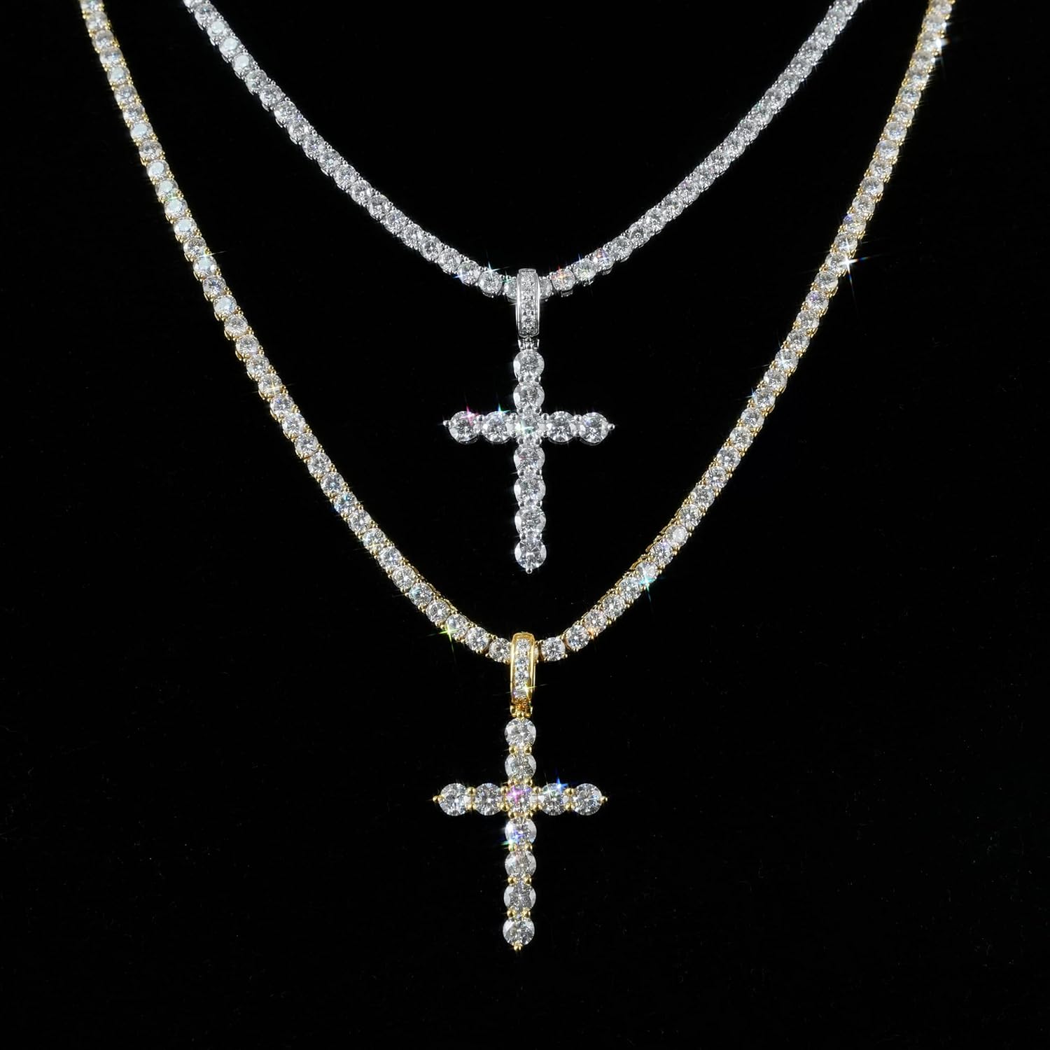 Gold Cross Necklace for Women, 14K Real Gold Plated Cross Pendant Necklaces Dainty Hypoallergenic Cross Necklace Simple Gold Pendant for Women Trendy Everyday Jewelry - Image 9