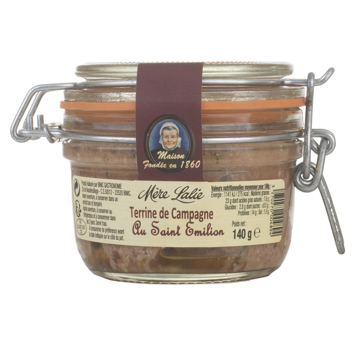 Terrina da campagna a St-Emilion, 140 g