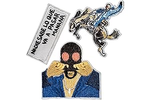 Embroidered Bad Bunny Album Patch