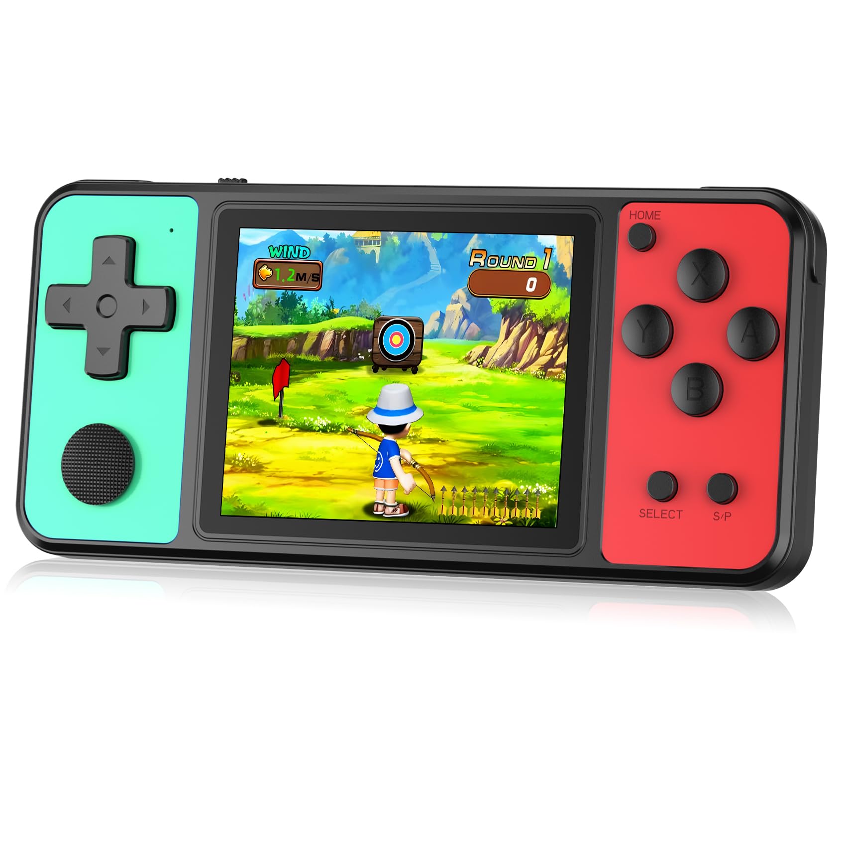 KAVOYI 32 Bit Handheld Games for Kids Built-in 139 Video Games,3.0" IPS Screen Rechargeable Portable Arcade Gaming Player,Electronic Toys for Boys