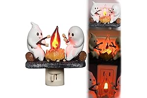 Ghost Campfire Nightlight: The Eerie Glow for Spooky Halloween Nights