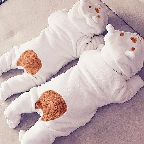 Miniatura 4 de Mameluco de forro polar para bebé recién nacido, mameluco de una pieza, pijama para bebés niños y niñas