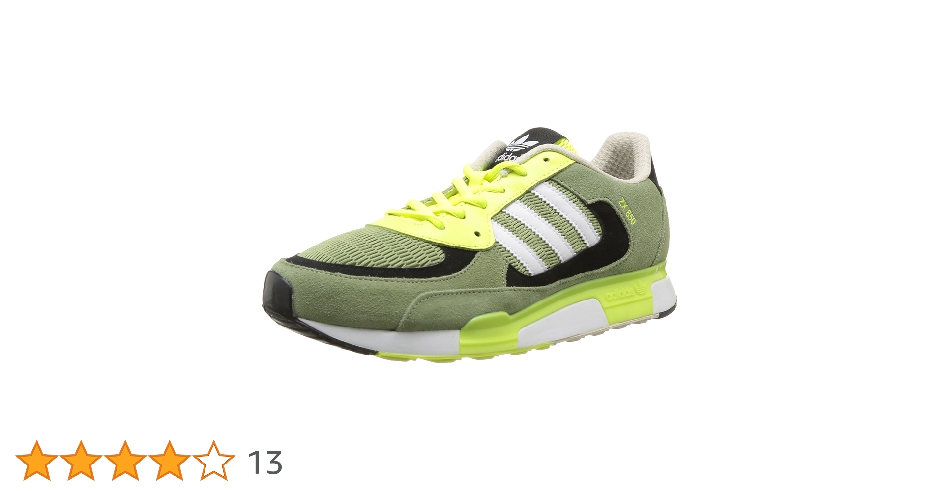 adidas Originals Mens ZX 850-7 Trainers D65237 ST Tent Green