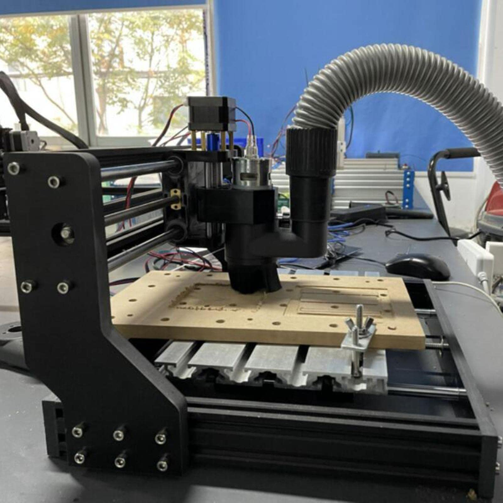 Amagogo Pattino per Protezione Polvere Macchina CNC, 65MM