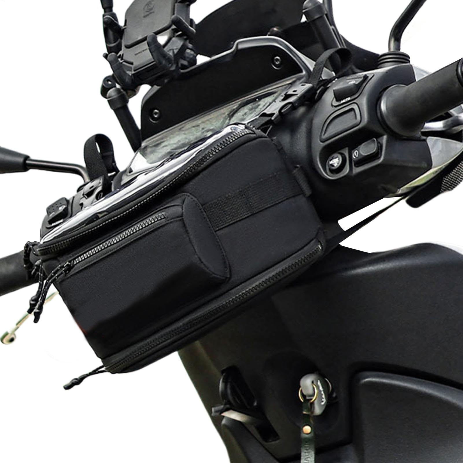 Oxford borsa portaoggetti per moto trasparente navigazione scooter