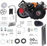 Vista 10 de Kit de motor de bicicleta de 4 tiempos de 53 CC, kit de conversión de bicicleta de gasolina de un solo cilindro, refrigerado por aire, kit de motor