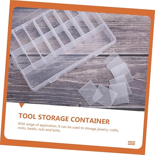 Miniatura 3 de COHEALI Lindas cajas de almacenamiento divisores pequeños organizadores de contenedores de almacenamiento divisores para joyas