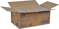 Vista 8 de Tork Toalla de mano multipliegue, natural, 100% reciclada, certificado FSC, compatible con dispensadores H2, 16 paquetes x 250 hojas (MK520A)