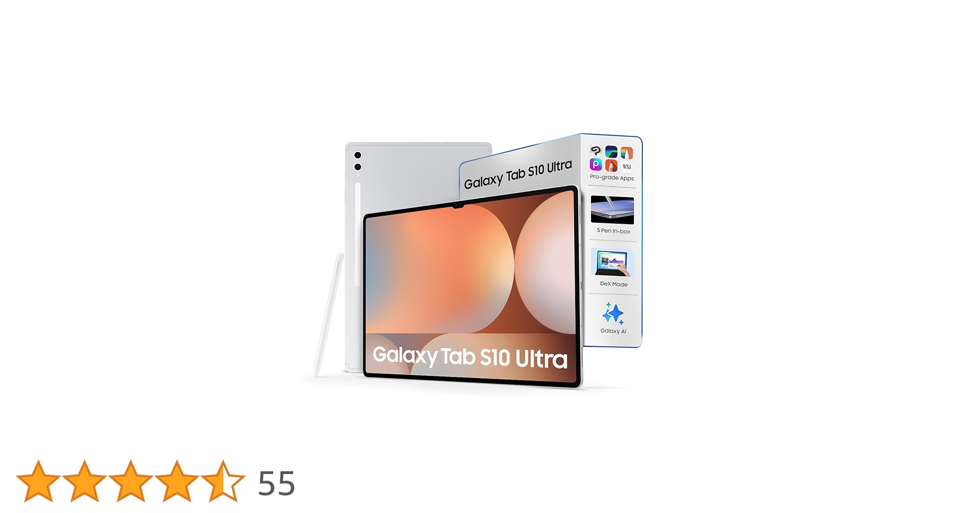 Samsung Galaxy Tab S10 Ultra, S Pen in-Box, 36.99 cm (14.6 inch