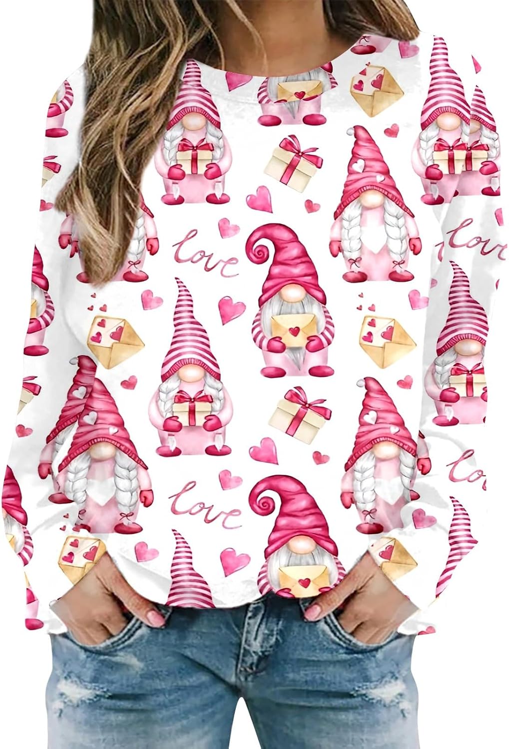 Amazon.com: GUSYBG Sudaderas para mujer, sudadera con estampado de ...