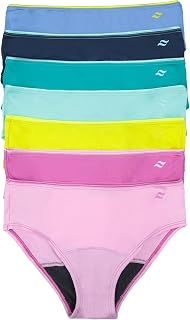 saalt 7 Days a Week Teen Period Underwear - Leakproof Menstrual Underwear for Teen Girls - Full-Coverage Comfort