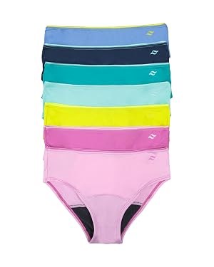 saalt 7 Days a Week Teen Period Underwear - Leakproof Menstrual Underwear for Teen Girls - Full-Coverage Comfort