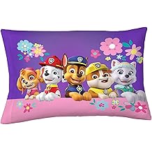 Kids Bedding Super Soft Microfiber Reversible Pillowcase, 20 in x 30 in, Paw Patrol Girls