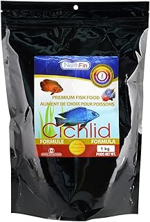 Northfin 88124 Cichlid Formula 2mm 1 kg, 1 Count, Regular