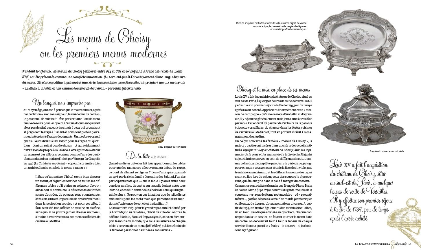 La grande histoire de la gastronomie