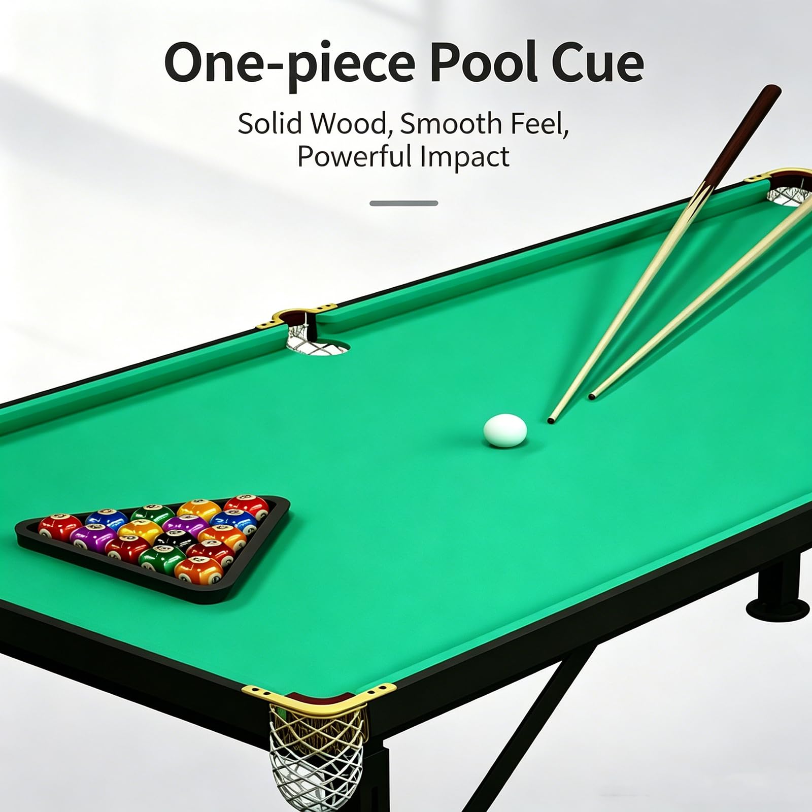 Tavolo da biliardo pieghevole, tavolo da biliardo mini regolabile in altezza 1,2 m con accessori completi per il gioco, tavolo da snooker compatto con struttura in metallo per intrattenimento familiar