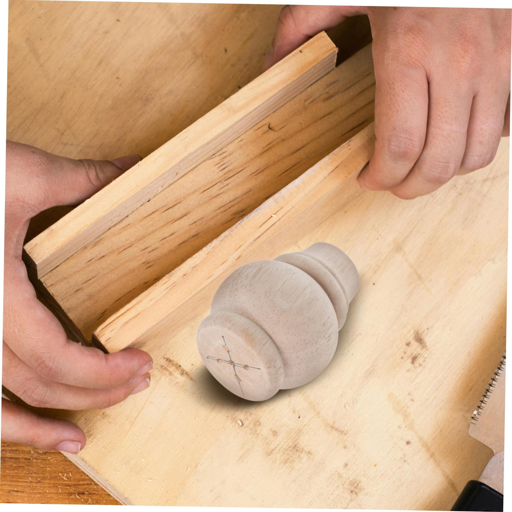 4Pièces Meuble Massif Remplacement pour et Chaise Accessoires de Mobilier Stables et Personnalisables Installation Facile pour Décoration Intérieure