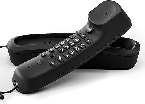 Miniatura 5 de VTech CD1113 Teléfono con cable para oficina en casa, teléfono fácil de usar con identificación de llamadallamada en espera, 13 teclas de marcación