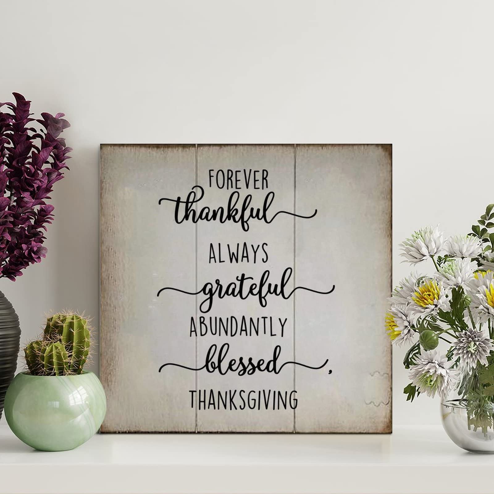 Targa in legno da appendere con scritta in inglese to everything there is a season a time for every purpose, decorazione da parete per porta