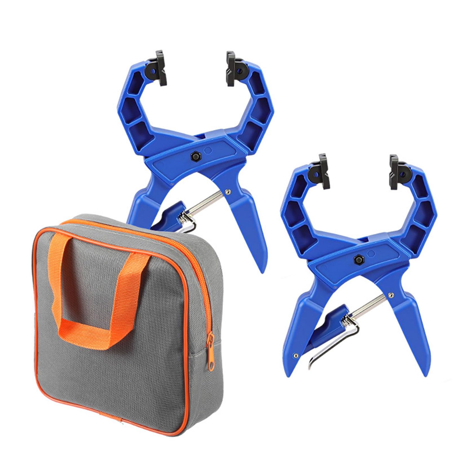 Clamp with Powerful Hold for Heavy Type Woodworking Ensuring Damage Without Operations Spring Clamps