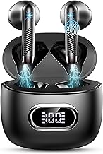 Drsaec 2024 Wireless Bluetooth Earbuds, Bluetooth 5.3 Earphone with 4 ENC Noise Cancelling Mic, 42H Wireless Earbuds Blue Tooth Earphone, Wireless Headphones Sport IP7 Waterproof, LED Screen
